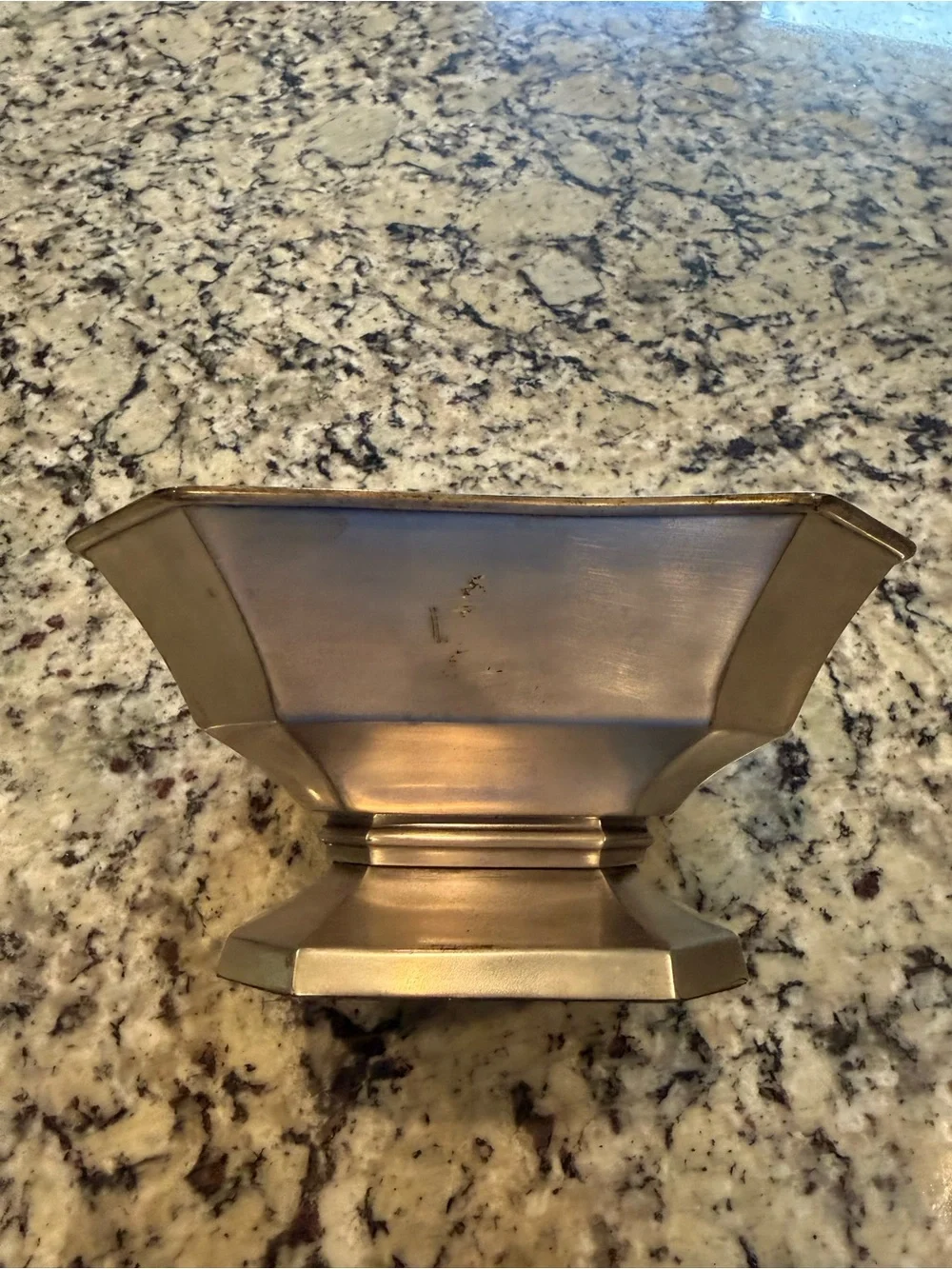 Pottery Barn octagonal bowl